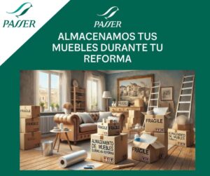 Almacenamiento de Muebles Durante una Reforma