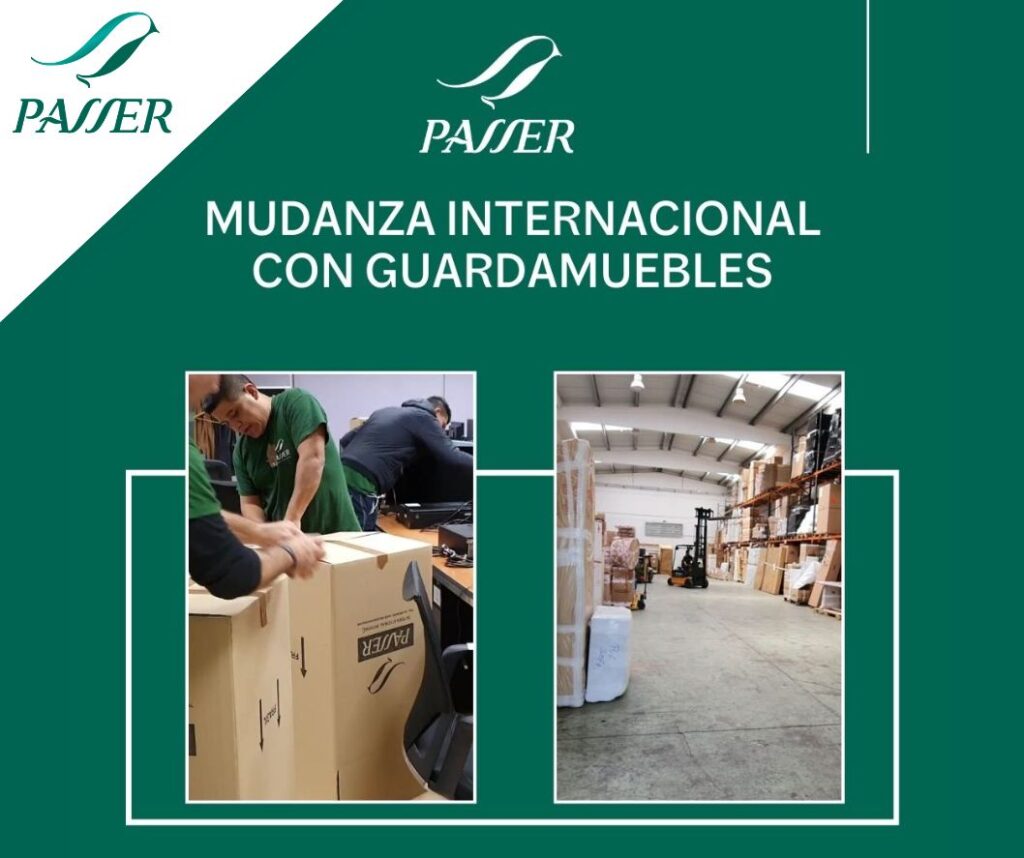 Mudanza Internacional con Guardamuebles