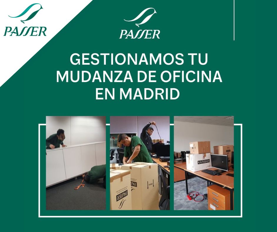 Mudanza de Oficina en Madrid